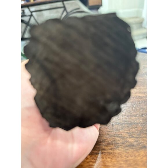 Hand-Carved Ebony Wood African Tribal Figurine fertility carrying full basket - Picture 5 of 9